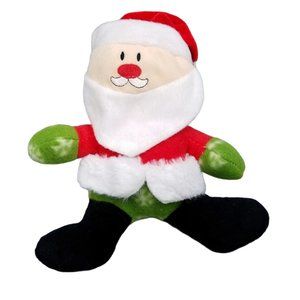 EEC International Santa Claus Plush Snowflake Vtg